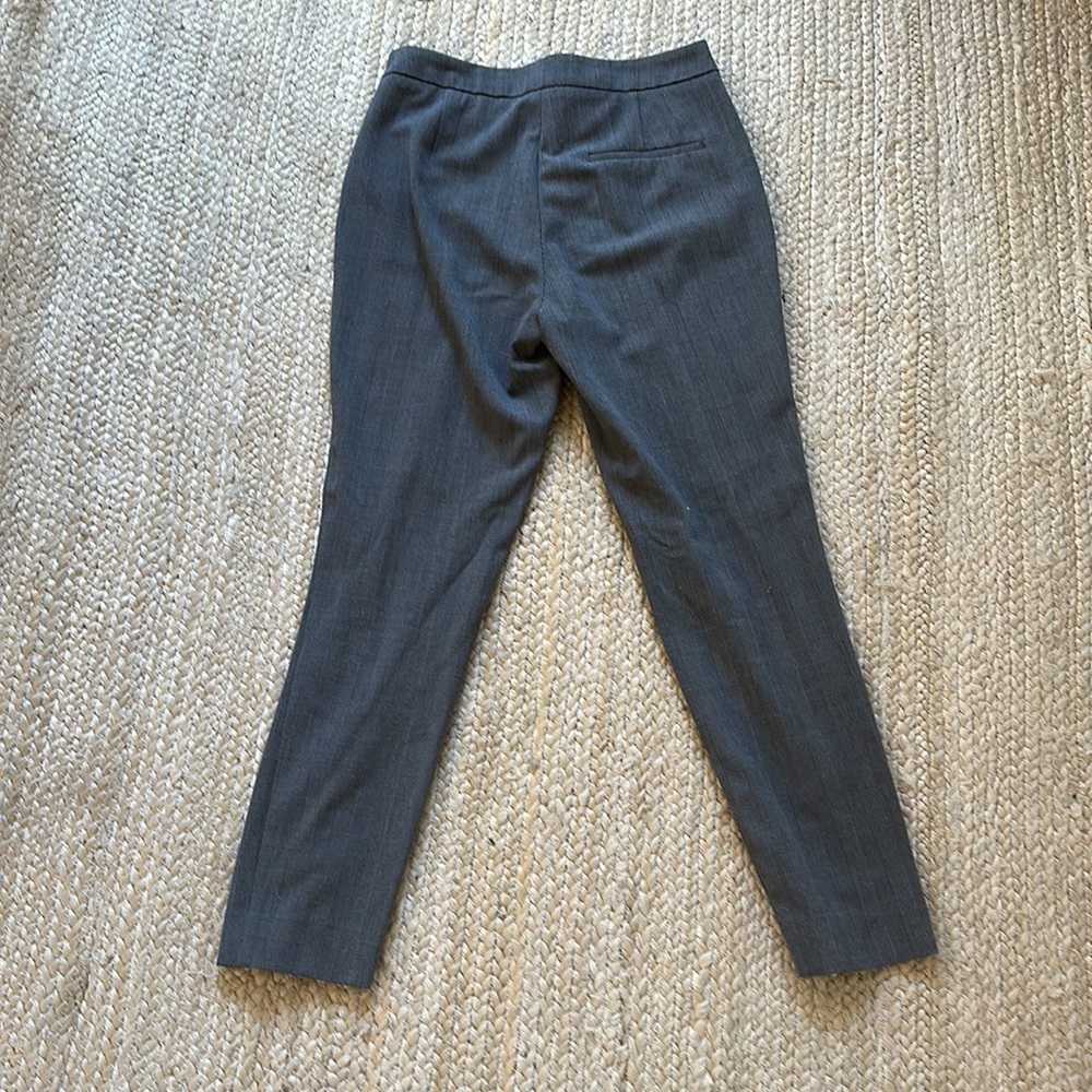 Zara Basic Ruffled Work Pantsplaid - image 4